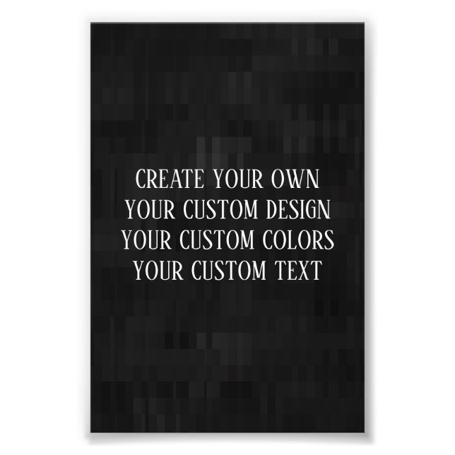Foto Crear su propio diseño personalizado (Frente)