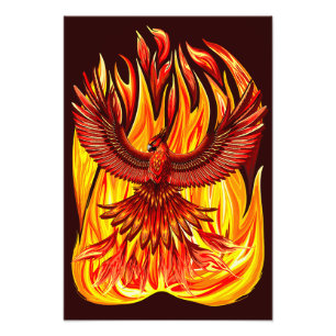 Foto Creatura mitológica inmortal de Phoenix