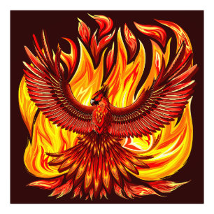 Foto Creatura mitológica inmortal de Phoenix