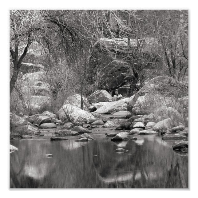 Foto Creek de Sabino en invierno (Frente)