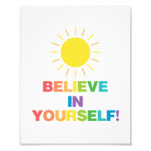 Creer en ti mismo | Cita positiva | Sol