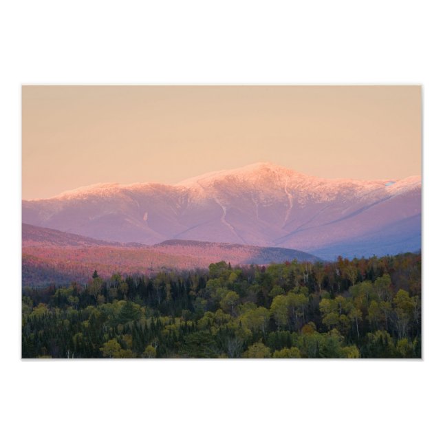 Foto Crepúsculo y Monte Washington en los (Frente)