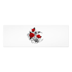 Foto Crescente Mecánico con Rosas Rojas