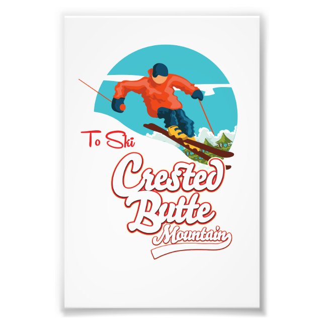 Foto Crested Butte a ski (Frente)