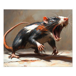Foto Criatura de rata monstruosa