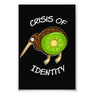 Foto Crisis De Identidad De La Fruta De Aves Kiwi