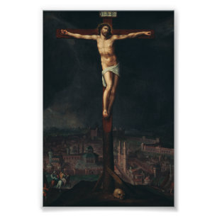 Foto Cristo en la Cruz por Gillis Mostaer
