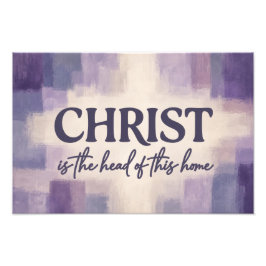 Foto Cristo Es la Cabeza de Este Hogar | Cristiano 