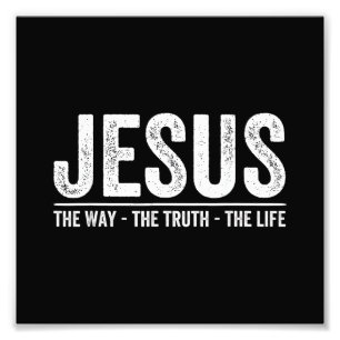 Foto Cristo Jesús El Camino. La Verdad. La Vida Bendita
