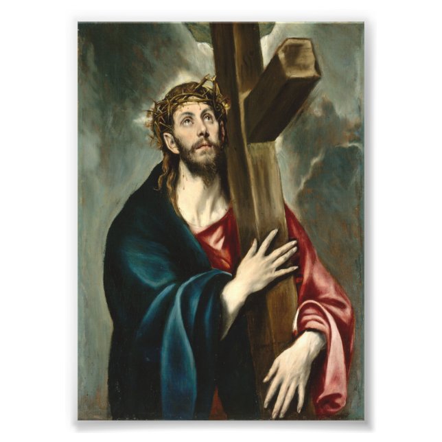 Foto Cristo llevando la cruz, El Greco (Frente)