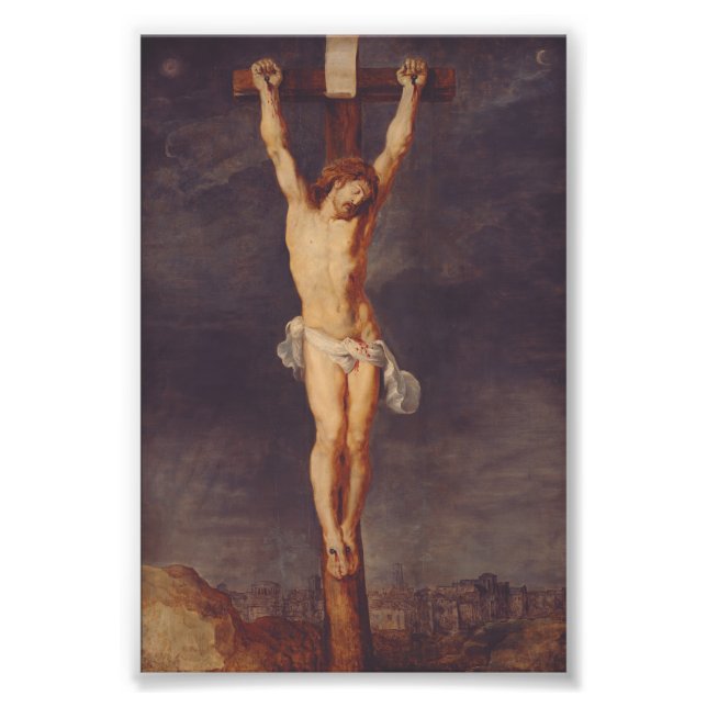 Foto Cristo muerto en la cruz por Peter Paul Rubens (Frente)
