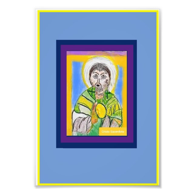 Foto Cristo sacerdote (Frente)