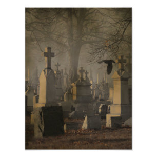 Foto Cromas de cementerio de Halloween