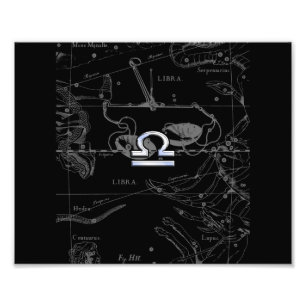 Foto Cromo como el Rótulo Libra Zodiac en Hevelius