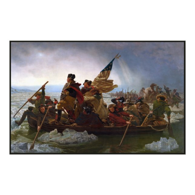 Foto Crossing Delaware 1776: General George Washington (Frente)
