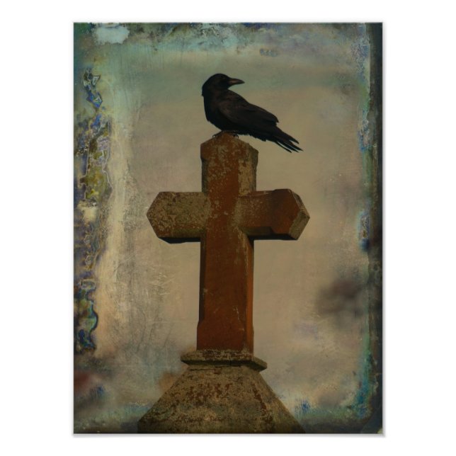 Foto Crow In Gothic Colours (Frente)