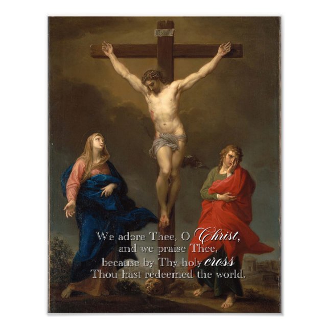 Foto Crucifixion of Christ 11x14 Print (Frente)