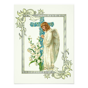 Foto Cruz Cristiana de Flor Azul