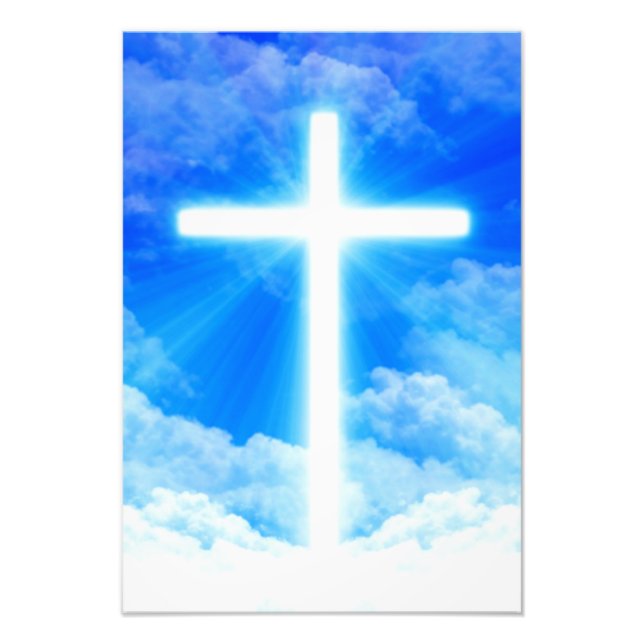 Foto Cruz de la Luz Jesucristo Personalizable Cristiano (Frente)