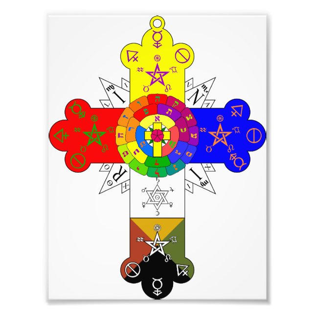 Foto Cruz Lamen Rosa (Frente)