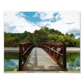 Foto cruzar puente
