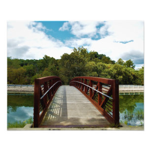 Foto cruzar puente