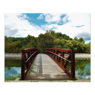 Foto cruzar puente