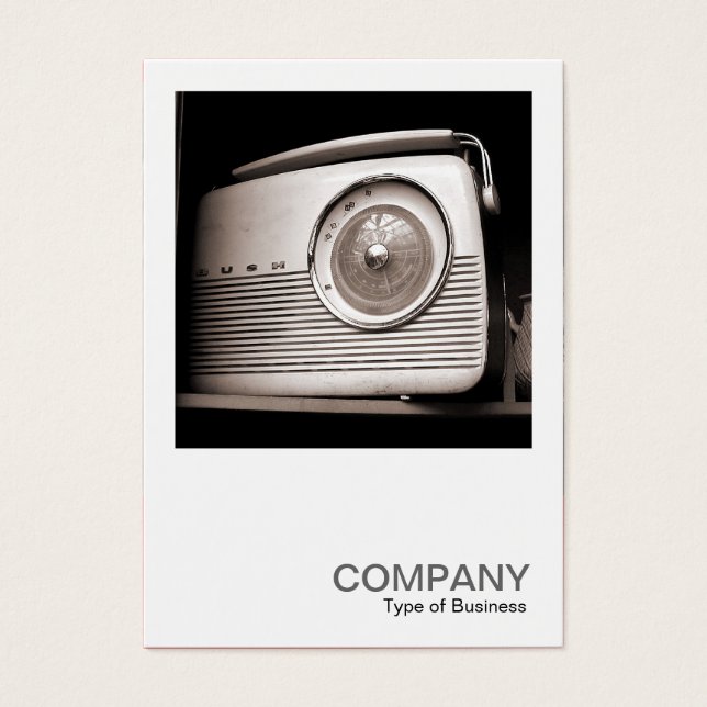 Foto cuadrada 0118 - Radio antigua (Frente)