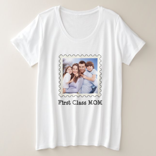 Foto cuadrada de la primera clase de mamá mejor ma (Anverso del diseño)