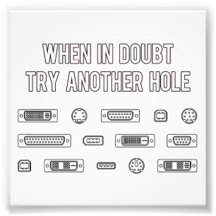 Foto Cuando en intento de la duda otro agujero del