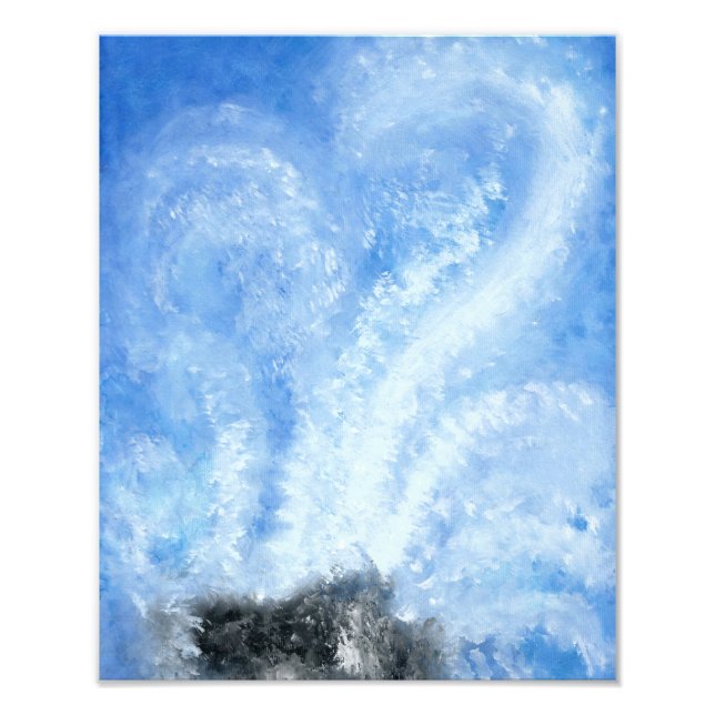 Foto Cuando las olas del océano chocan contra la orilla (Frente)