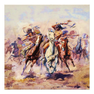Foto “Cuando Sioux y Blackfeet se Encuentran” de Charle