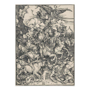 Foto Cuatro jinetes del Apocalipsis de Durer
