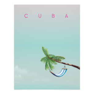 Foto Cuba Hammock estilo Viejo impreso de vacaciones.