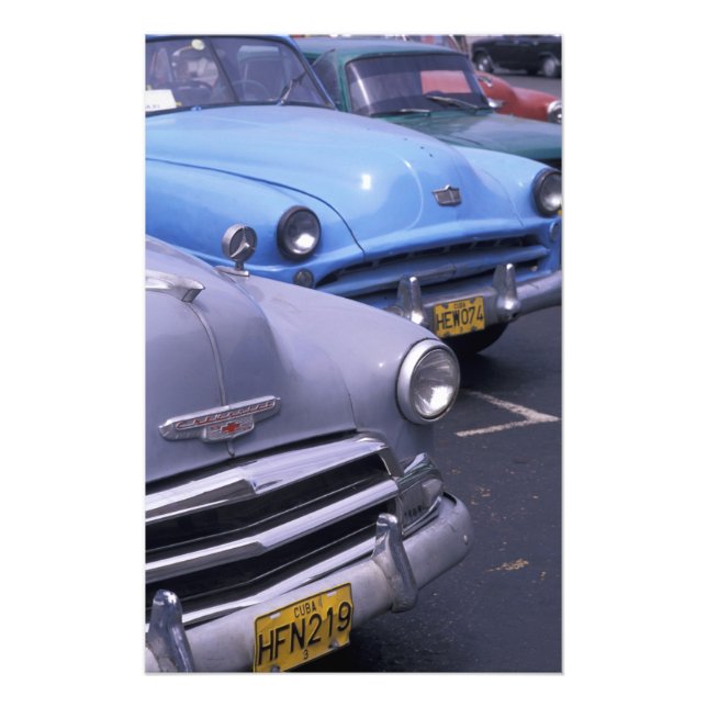 Foto Cuba, La Habana. Los autos clásicos de los años 50 (Frente)