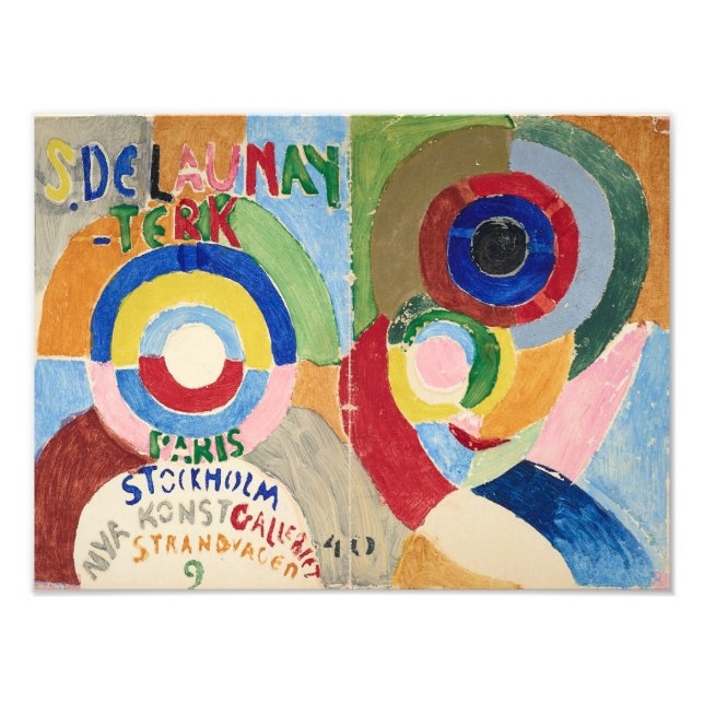 Foto Cubierta autorretrato | Sonia Delaunay-Terk | (Frente)