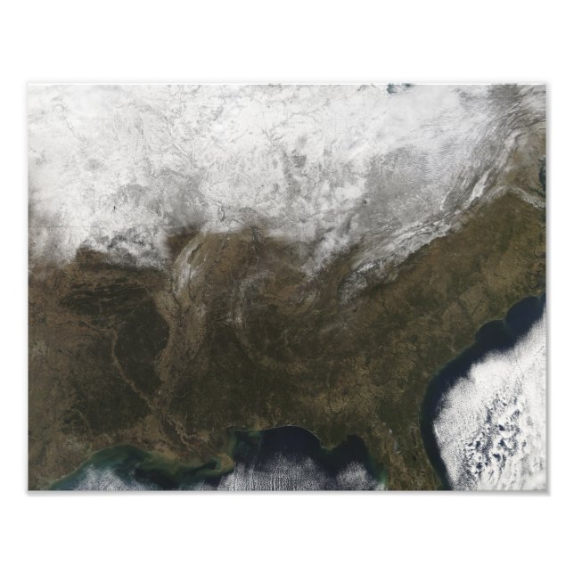 Foto Cubierta de nieve sobre Estados Unidos (Frente)