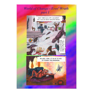 Foto Cuento Corto Cómic Fantasía Mundo Cambio Arte Amor