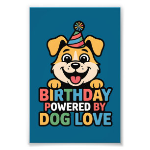 Foto Cumpleaños impulsado por el amor de los perros Dis