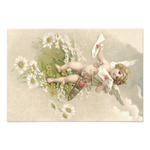 Foto Cupido Querubín Ángel San Valentín Margarita