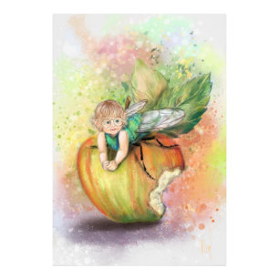 Foto Cute Baby Bee Funny Poster Art
