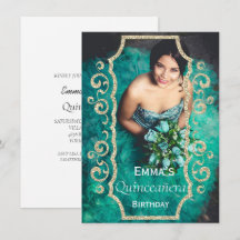Foto Cute Invitación a la fiesta de cumpleaños de