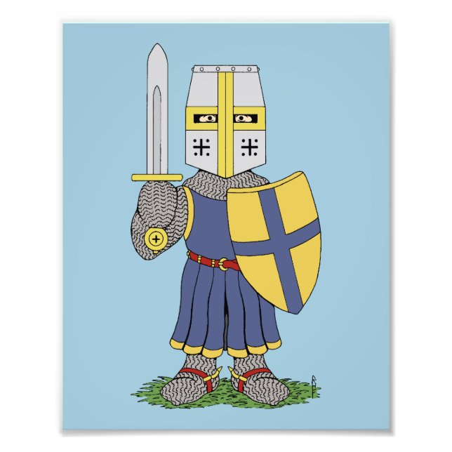 Foto Cute Medieval Knight (Frente)