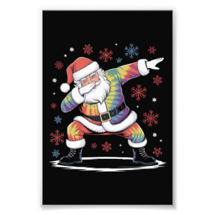 Foto Dabbing Navidad Santa Suéter Feo de Navidad Xmas