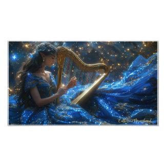 Foto Dama cosmética azul