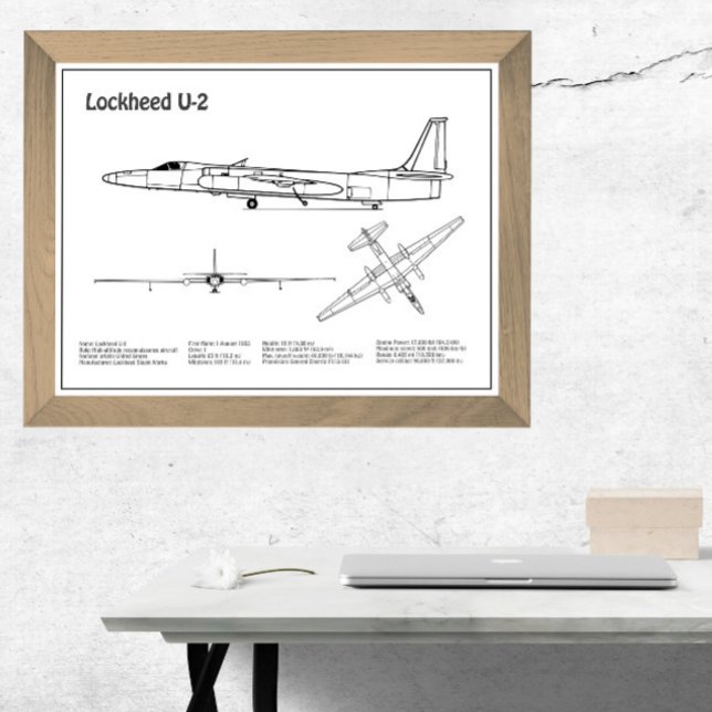 Foto Dama de Dragón U-2 - Planes de Blueprint de avión  (Subido por el creador)