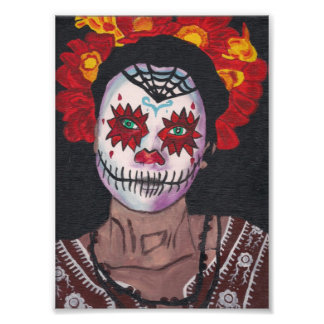 Foto Dama Roja De Los Muertos