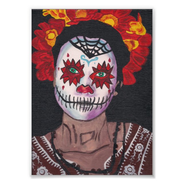 Foto Dama Roja De Los Muertos (Frente)