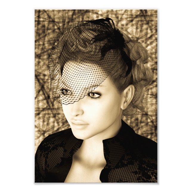 Foto Dama Vintage (Frente)