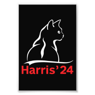 Foto Damas de gatos para Kamala Gato 2024 Presidente Ka